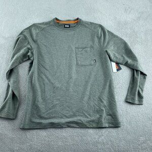 Bass Outdoor XL Long Sleeve Utili-Tee Deep Depths Green Mens Shirt NWT 4474
